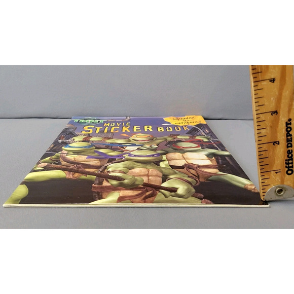 TMNT Movie Sticker Book by Irene Kilpatrick 2007 Paperback Teenage Ninja Turtles - Picture 10 of 14